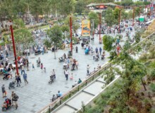 <a href="https://landscapearchitecturebuilt.com/staging/darling-harbour-public-realm">Darling Harbour Public Realm</a>, <br>Sydney, Australia