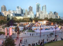 <a href="https://landscapearchitecturebuilt.com/staging/darling-harbour-public-realm">Darling Harbour Public Realm</a>, <br>Sydney, Australia