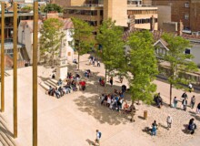 <a href="https://landscapearchitecturebuilt.com/staging/bonn-square">Bonn Square</a>, <br>Oxford, England