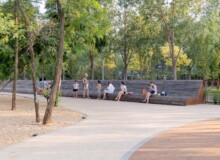 <a href="https://landscapearchitecturebuilt.com/staging/aranya-park">Aranya Park</a>, <br>Beidaihe, China
