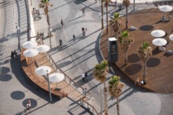 <a href="https://landscapearchitecturebuilt.com/staging/tel-avivs-central-promenade-renewal">Tel Aviv's Central Promenade Renewal</a>, <br>Tel Aviv, Israel