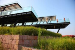 <a href="https://landscapearchitecturebuilt.com/staging/yanweizhou-park">Yanweizhou Park </a>, <br>Jinhua, Zhejiang Province, China