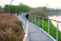 <a href="https://landscapearchitecturebuilt.com/staging/yanweizhou-park">Yanweizhou Park </a>, <br>Jinhua, Zhejiang Province, China