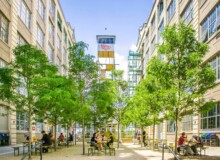 <a href="https://landscapearchitecturebuilt.com/staging/industry-city-courtyard-5-6">Industry City Courtyard 5-6</a>, <br>Sunset Park, Brooklyn, NY, USA