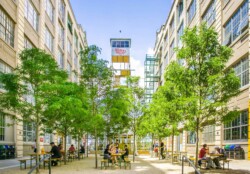 <a href="https://landscapearchitecturebuilt.com/staging/industry-city-courtyard-5-6">Industry City Courtyard 5-6</a>, <br>Sunset Park, Brooklyn, NY, USA