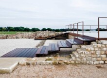 <a href="https://landscapearchitecturebuilt.com/staging/restoration-of-the-roman-forum-of-empuries-girona">Restoration of the Roman Forum of Empúries</a>, <br>Girona, Spain