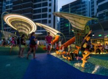 <a href="https://landscapearchitecturebuilt.com/staging/waterway-point-happy-park">Waterway point - Happy Park</a>, <br>Singapore
