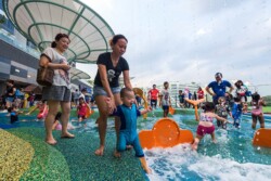 <a href="https://landscapearchitecturebuilt.com/staging/waterway-point-happy-park">Waterway point - Happy Park</a>, <br>Singapore