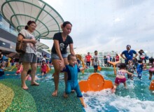 <a href="https://landscapearchitecturebuilt.com/staging/waterway-point-happy-park">Waterway point - Happy Park</a>, <br>Singapore