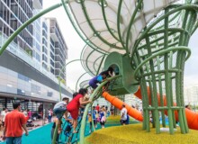 <a href="https://landscapearchitecturebuilt.com/staging/waterway-point-happy-park">Waterway point - Happy Park</a>, <br>Singapore