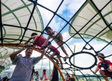 <a href="https://landscapearchitecturebuilt.com/staging/waterway-point-happy-park">Waterway point - Happy Park</a>, <br>Singapore