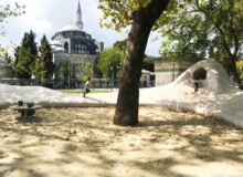 <a href="https://landscapearchitecturebuilt.com/staging/tophane-park-playground">Tophane Park Playground</a>, <br>Istanbul, Turkey An image of landscape architecture project Tophane Park Playground, by design firm Carve, in Istanbul, Turkey.