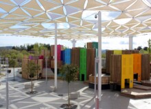 <a href="https://landscapearchitecturebuilt.com/staging/play-land-at-serravalle-designer-outlet">Play Land at Serravalle Designer Outlet</a>, <br>Serravalle Scrivia, Italy An image of landscape architecture project Play Land at Serravalle Designer Outlet, by design firm Carve, in Serravalle Scrivia, Italy.