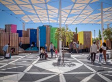 <a href="https://landscapearchitecturebuilt.com/staging/play-land-at-serravalle-designer-outlet">Play Land at Serravalle Designer Outlet</a>, <br>Serravalle Scrivia, Italy An image of landscape architecture project Play Land at Serravalle Designer Outlet, by design firm Carve, in Serravalle Scrivia, Italy.