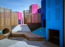 <a href="https://landscapearchitecturebuilt.com/staging/play-land-at-serravalle-designer-outlet">Play Land at Serravalle Designer Outlet</a>, <br>Serravalle Scrivia, Italy An image of landscape architecture project Play Land at Serravalle Designer Outlet, by design firm Carve, in Serravalle Scrivia, Italy.