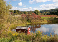 <a href="https://landscapearchitecturebuilt.com/staging/camphill-ghent">Camphill Ghent Elder Care Initiative</a>, <br>Chatham, NY, USA An image of a landscape architecture project in New York state, showing