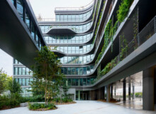 <a href="https://landscapearchitecturebuilt.com/staging/biotope">Biotope</a>, <br>Lille, France An image of landscape architecture project Biotope, by design firm Henning Larsen, in Lille, France.