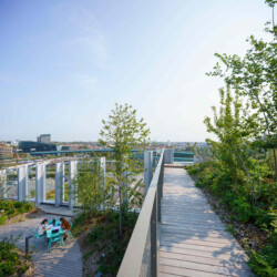 <a href="https://landscapearchitecturebuilt.com/staging/biotope">Biotope</a>, <br>Lille, France An image of landscape architecture project Biotope, by design firm Henning Larsen, in Lille, France.