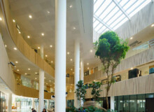 <a href="https://landscapearchitecturebuilt.com/staging/biotope">Biotope</a>, <br>Lille, France An image of landscape architecture project Biotope, by design firm Henning Larsen, in Lille, France.