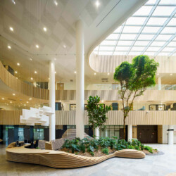 <a href="https://landscapearchitecturebuilt.com/staging/biotope">Biotope</a>, <br>Lille, France An image of landscape architecture project Biotope, by design firm Henning Larsen, in Lille, France.