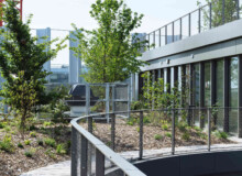 <a href="https://landscapearchitecturebuilt.com/staging/biotope">Biotope</a>, <br>Lille, France An image of landscape architecture project Biotope, by design firm Henning Larsen, in Lille, France.