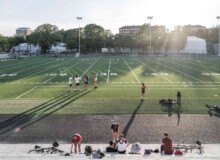 <a href="https://landscapearchitecturebuilt.com/staging/jordal-sports-park ">Jordal Sports Park</a>, <br>Oslo, Norway A photo of landscape architecture project Jordal Sports Park in Oslo, by design firm Henning Larsen