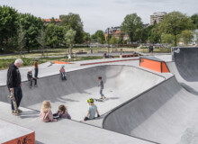 <a href="https://landscapearchitecturebuilt.com/staging/jordal-sports-park ">Jordal Sports Park</a>, <br>Oslo, Norway A photo of landscape architecture project Jordal Sports Park in Oslo, by design firm Henning Larsen