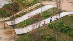 <a href="https://landscapearchitecturebuilt.com/staging/vallmora-park">Vallmora Park</a>, <br>Barcelona, Spain