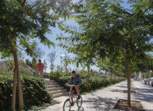 <a href="https://landscapearchitecturebuilt.com/staging/eix-de-la-via">Eix de la via</a>, <br>Barcelona, Spain