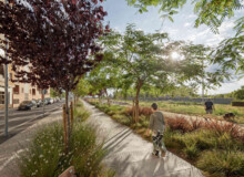 <a href="https://landscapearchitecturebuilt.com/staging/eix-de-la-via">Eix de la via</a>, <br>Barcelona, Spain