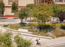 <a href="https://landscapearchitecturebuilt.com/staging/eix-de-la-via">Eix de la via</a>, <br>Barcelona, Spain