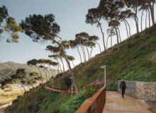 <a href="https://landscapearchitecturebuilt.com/staging/pedestrian-connection-barcelona-montcada">Pedestrian Connection between Barcelona and Montcada i Reixac</a>, <br>Barcelona, Spain