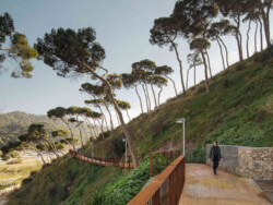 <a href="https://landscapearchitecturebuilt.com/staging/pedestrian-connection-barcelona-montcada">Pedestrian Connection between Barcelona and Montcada i Reixac</a>, <br>Barcelona, Spain