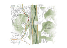 <a href="https://landscapearchitecturebuilt.com/staging/pedestrian-connection-barcelona-montcada">Pedestrian Connection between Barcelona and Montcada i Reixac</a>, <br>Barcelona, Spain
