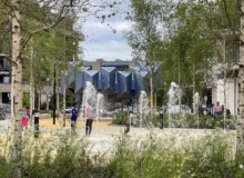 <a href="https://landscapearchitecturebuilt.com/staging/plot-5">East Village - Plot 5 play space</a>, <br>London, UK