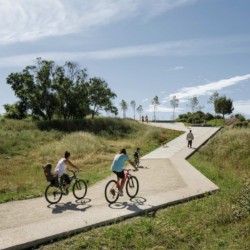 <a href="https://landscapearchitecturebuilt.com/guixeres-path">Guixeres path</a>, <br>Barcelona, Spain