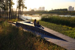 <a href="https://landscapearchitecturebuilt.com/harbin-cultural-center-wetland-park">The Harbin Cultural Center Wetland Park</a>, <br>Harbin, Heilongjiang Province, China