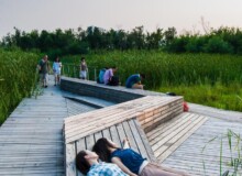 <a href="https://landscapearchitecturebuilt.com/harbin-cultural-center-wetland-park">The Harbin Cultural Center Wetland Park</a>, <br>Harbin, Heilongjiang Province, China