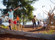 <a href="https://landscapearchitecturebuilt.com/stadium-park-and-chevron-parkland">Stadium Park & Chevron Parkland</a>, <br>Perth, Australia