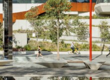 <a href="https://landscapearchitecturebuilt.com/darling-harbour-public-realm">Darling Harbour Public Realm</a>, <br>Sydney, Australia