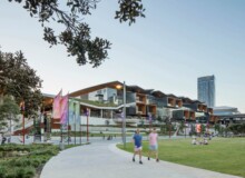 <a href="https://landscapearchitecturebuilt.com/darling-harbour-public-realm">Darling Harbour Public Realm</a>, <br>Sydney, Australia