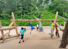 <a href="https://landscapearchitecturebuilt.com/aranya-park">Aranya Park</a>, <br>Beidaihe, China