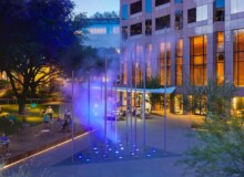 <a href="https://landscapearchitecturebuilt.com/fareground-at-one-eleven">Fareground at One Eleven</a>, <br>Austin, TX, USA