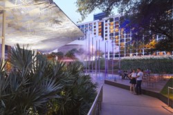 <a href="https://landscapearchitecturebuilt.com/fareground-at-one-eleven">Fareground at One Eleven</a>, <br>Austin, TX, USA