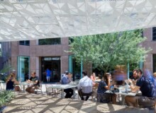 <a href="https://landscapearchitecturebuilt.com/fareground-at-one-eleven">Fareground at One Eleven</a>, <br>Austin, TX, USA