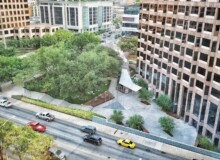 <a href="https://landscapearchitecturebuilt.com/fareground-at-one-eleven">Fareground at One Eleven</a>, <br>Austin, TX, USA