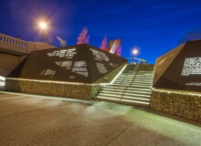 <a href="https://landscapearchitecturebuilt.com/memorial-drive-landscape-of-memory-poppy-plaza">Memorial Drive Landscape of Memory: Poppy Plaza</a>, <br>Calgary, AB, Canada