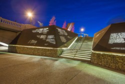 <a href="https://landscapearchitecturebuilt.com/memorial-drive-landscape-of-memory-poppy-plaza">Memorial Drive Landscape of Memory: Poppy Plaza</a>, <br>Calgary, AB, Canada