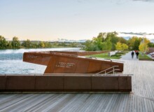 <a href="https://landscapearchitecturebuilt.com/memorial-drive-landscape-of-memory-poppy-plaza">Memorial Drive Landscape of Memory: Poppy Plaza</a>, <br>Calgary, AB, Canada