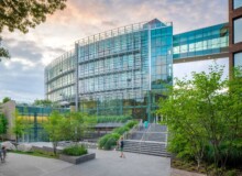 <a href="https://landscapearchitecturebuilt.com/simons-center-for-geometry-and-physics">Simons Center for Geometry and Physics</a>, <br>University of New York, Stony Brook, NY, USA